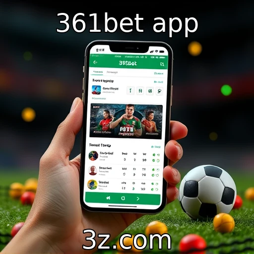 Crescimento das apostas móveis no mercado de jogos - 361bet app